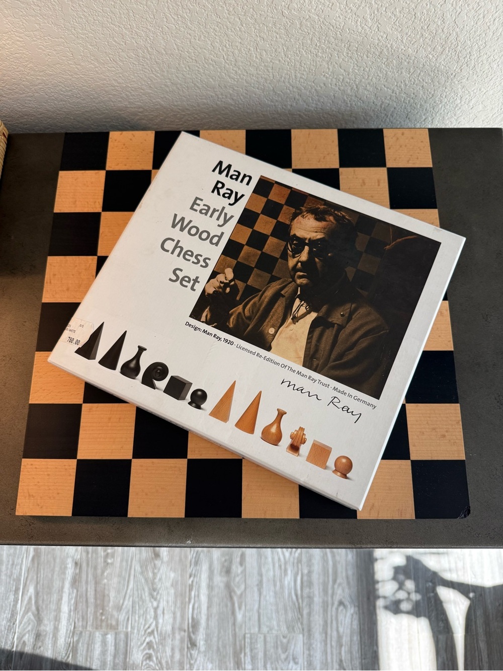 Man ray wood chess set - Picture 2 of 6